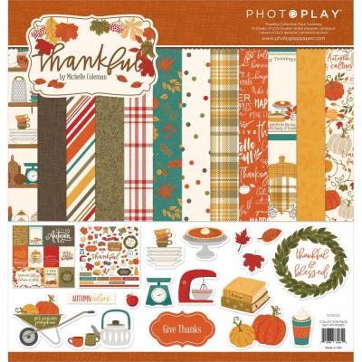 PhotoPlay Thankful Designpapiere - Collection Pack